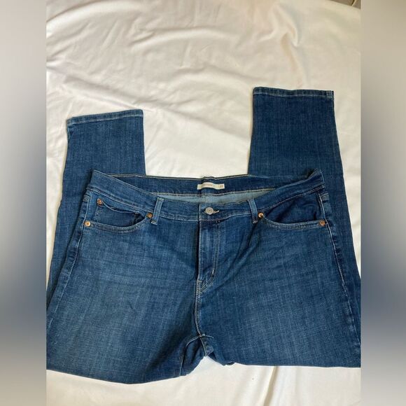 Levi Strauss boyfriend blue jeans - Picture 3 of 5